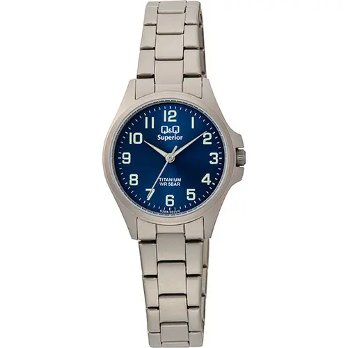 Дамски часовници Q&Q Superior Titanium S29A-003VYo от chronodeluxo.bg