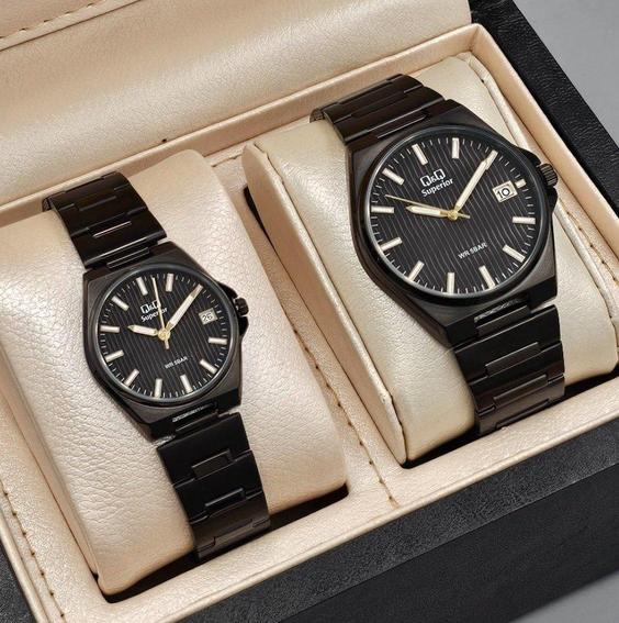 Часовници Q&Q Superior Titanium S21A-008VY от chronodeluxo.bg