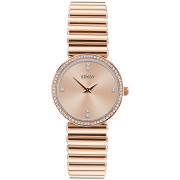 Дамски часовник Seksy Edge Swarovski Crystals - S-40046.37