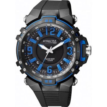 Мъжки часовник Q&Q ATTRACTIVE - DG04J003Y
