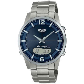 Мъжки часовник Casio Lineage Wace Ceptor Solar Titanium - LCW-M170TD-2AER