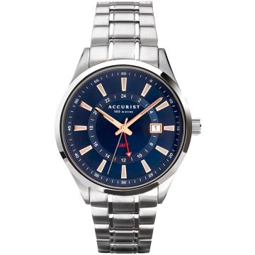 Мъжки аналогов часовник Accurist Classic GMT - A-7340