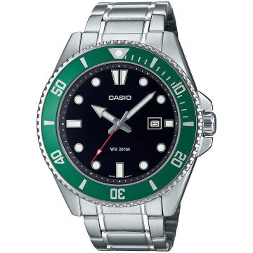 Мъжки аналогов часовник Casio Diving - MDV-107D-3AVDF