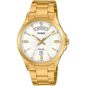 -Мъжки аналогов часовник CASIO - Casio Collection - MTP-1381GD-7AVDF