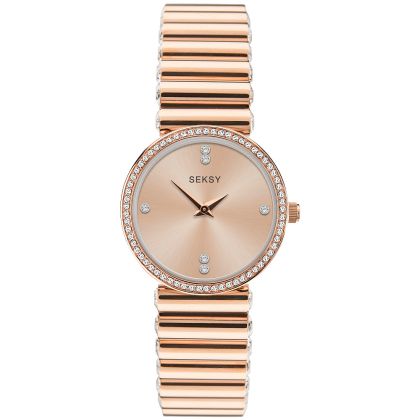 Дамски часовник Seksy Edge Swarovski Crystals - S-40046.37