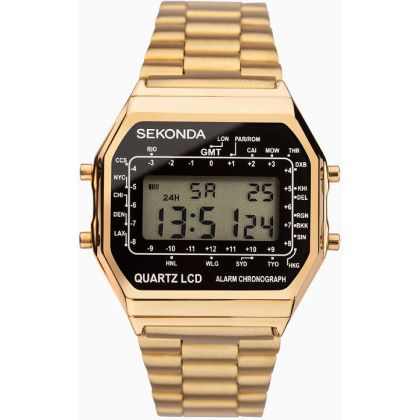 Унисекс дигитален часовник Sekonda Retro - S-1817.00