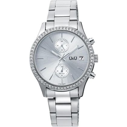 Дамски часовник Q&Q Dual-Time - C70A-002PY