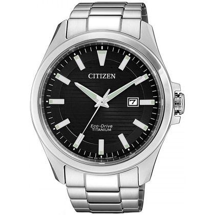 Мъжки аналогов часовник Citizen Eco-Drive Super Titanium - BM7470-84E