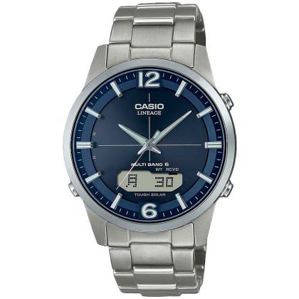 Мъжки часовник Casio Lineage Wace Ceptor Solar Titanium - LCW-M170TD-2AER
