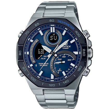 Мъжки часовник Casio Edifice Bluetooth Solar - ECB-950DB-2AEF