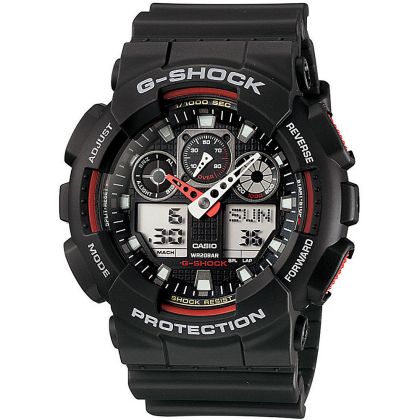 Мъжки часовник CASIO G-SHOCK - GA-100-1A4ER