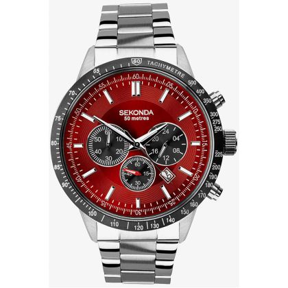 Мъжки аналогов часовник Sekonda Chronograph - S-1914.00