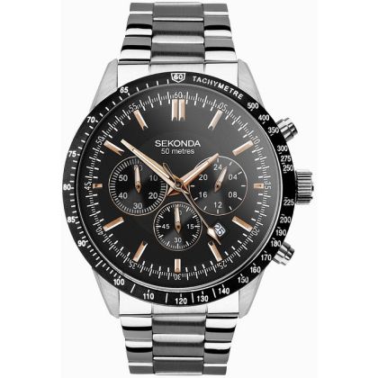 Мъжки аналогов часовник Sekonda Velocity Chronograph - S-30023.00