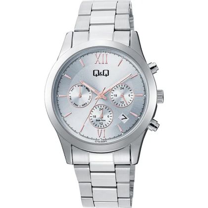 Дамски аналогов часовник Q&Q Dual-Time - C71A-003PY