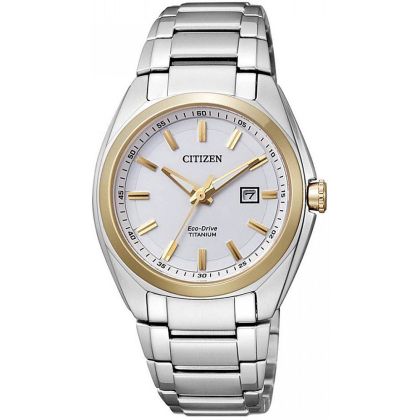 Дамски аналогов часовник Citizen Eco-Drive Titanium - EW2214-52A