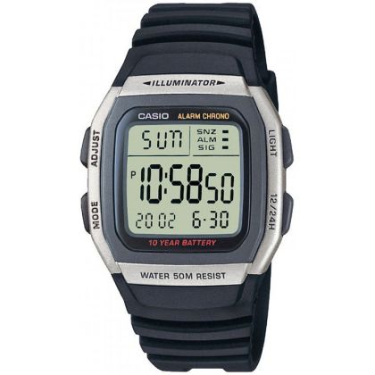 Мъжки дигитален часовник Casio - Casio Collection - W-96H-1AVDF