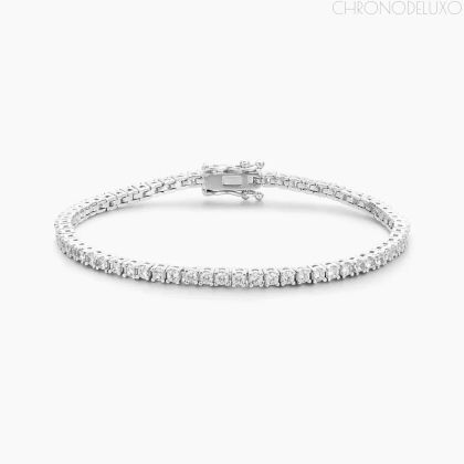 Ръчно изработена гривна SONYA от 925-каратово сребро - BRCLT-SONYA-SLVR