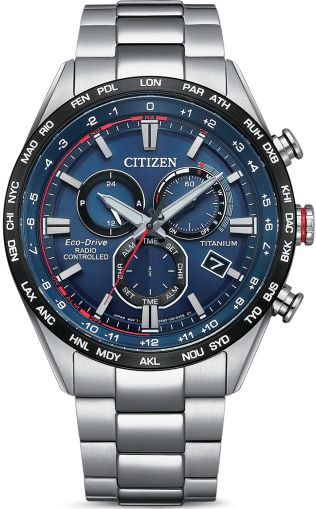 Мъжки аналогов часовник Citizen Eco-Drive Titanium - CB5925-82X
