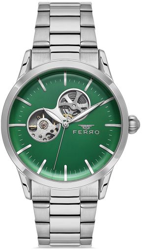 Мъжки часовник Ferro Open Heart - F31445A-A6