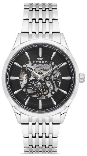Мъжки часовник Ferro Skeleton Automatic- FM31440A-A2