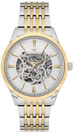 Мъжки часовник Ferro Skeleton Automatic- FM31440A-D