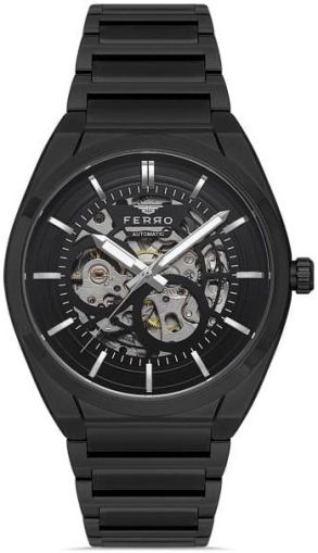 Мъжки часовник Ferro Skeleton Automatic- FM3194AWT-G