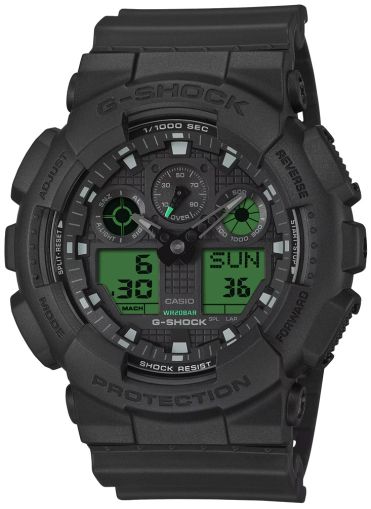 Мъжки часовник Casio G-Shock - GA-100BEG-1AER