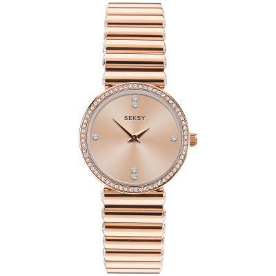 Дамски часовник Seksy Edge Swarovski Crystals - S-40046.37