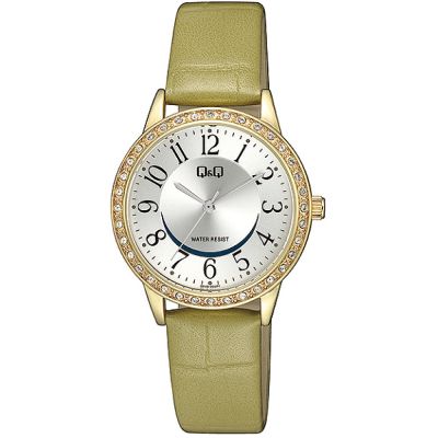 Дамски аналогов часовник Q&Q - Q04B-005PY