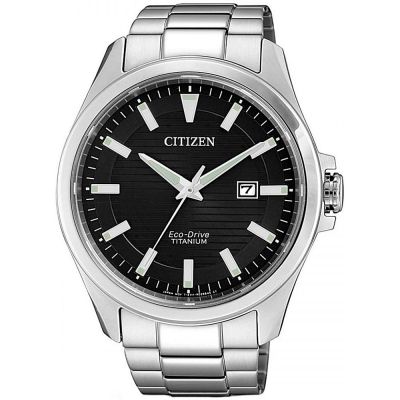 Мъжки аналогов часовник Citizen Eco-Drive Super Titanium - BM7470-84E