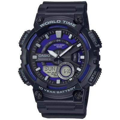 Мъжки дигитален часовник Casio - Casio Collection - AEQ-110W-2AVDF