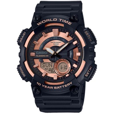 Мъжки дигитален часовник Casio - Casio Collection - AEQ-110W-1A3VDF