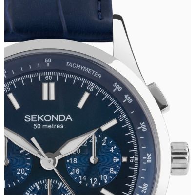 Мъжки аналогов часовник Sekonda Racer Chronograph - S-30108.00