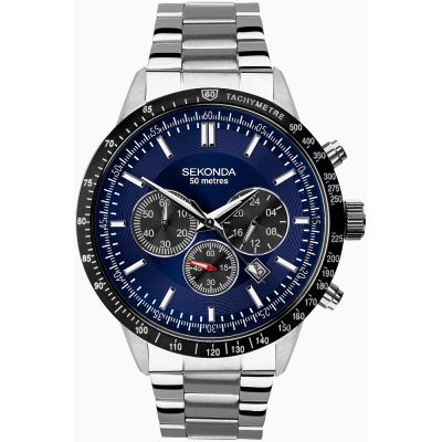 Мъжки аналогов часовник Sekonda Chronograph - S-1970.00