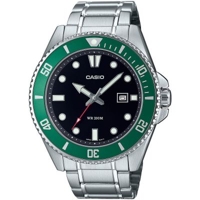 Мъжки аналогов часовник Casio Diving - MDV-107D-3AVEF