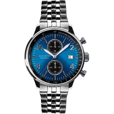 Мъжки аналогов часовник Accurist Chronograph - A-7385