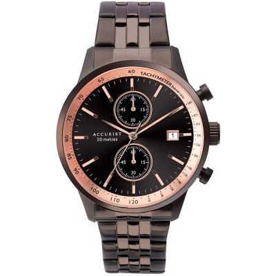 Мъжки аналогов часовник Accurist Chronograph - A-7341
