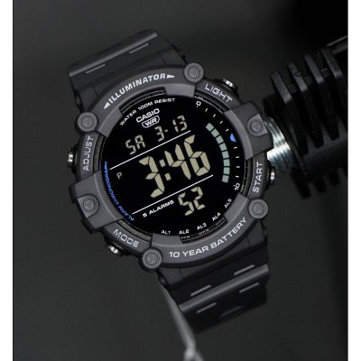 Мъжки дигитален часовник Casio - Casio Collection - AE-1500WH-8BVEF