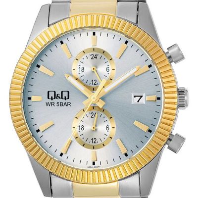 Мъжки аналогов часовник Q&Q Chronograph - A39A-006PY