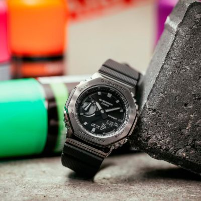 Мъжки часовник Casio G-Shock GM-2100BB-1AER