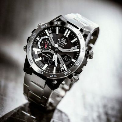 Мъжки часовник Casio Edifice Bluetooth Solar - ECB-2000D-1AEF