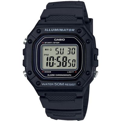 Мъжки дигитален часовник CASIO - W-218H-1AVEF
