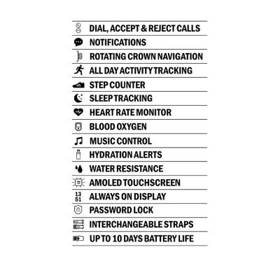 Дамски смарт часовник Sekonda Flex Plus - S-40664.00