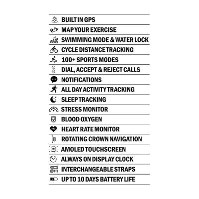 Мъжки смарт часовник Sekonda Motion Pro GPS - S-30240.00