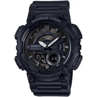 Мъжки дигитален часовник Casio - AEQ-110W-1BVDF