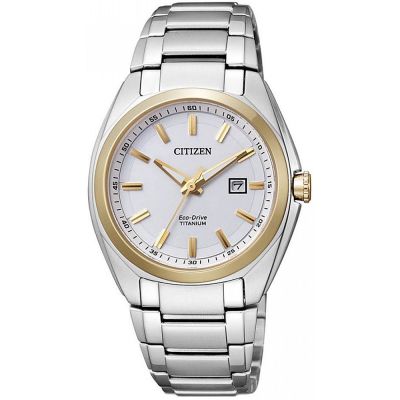 Дамски аналогов часовник Citizen Eco-Drive Titanium - EW2214-52A