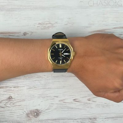 Мъжки аналогов часовник Casio - Casio Collection - MTP-E735GL-1AVDF