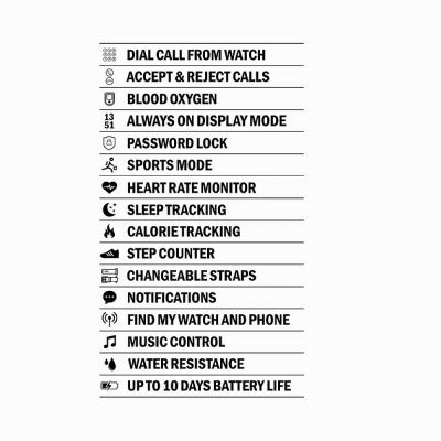 Мъжки смарт часовник Sekonda Motion Plus - S-30221