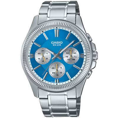 Мъжки аналогов часовник Casio Multi-Dial - Casio Collection - MTP-1375D-2A2VDF