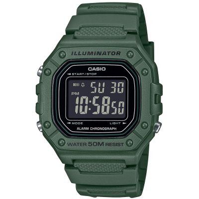 Мъжки дигитален часовник CASIO - W-218H-3BVEF